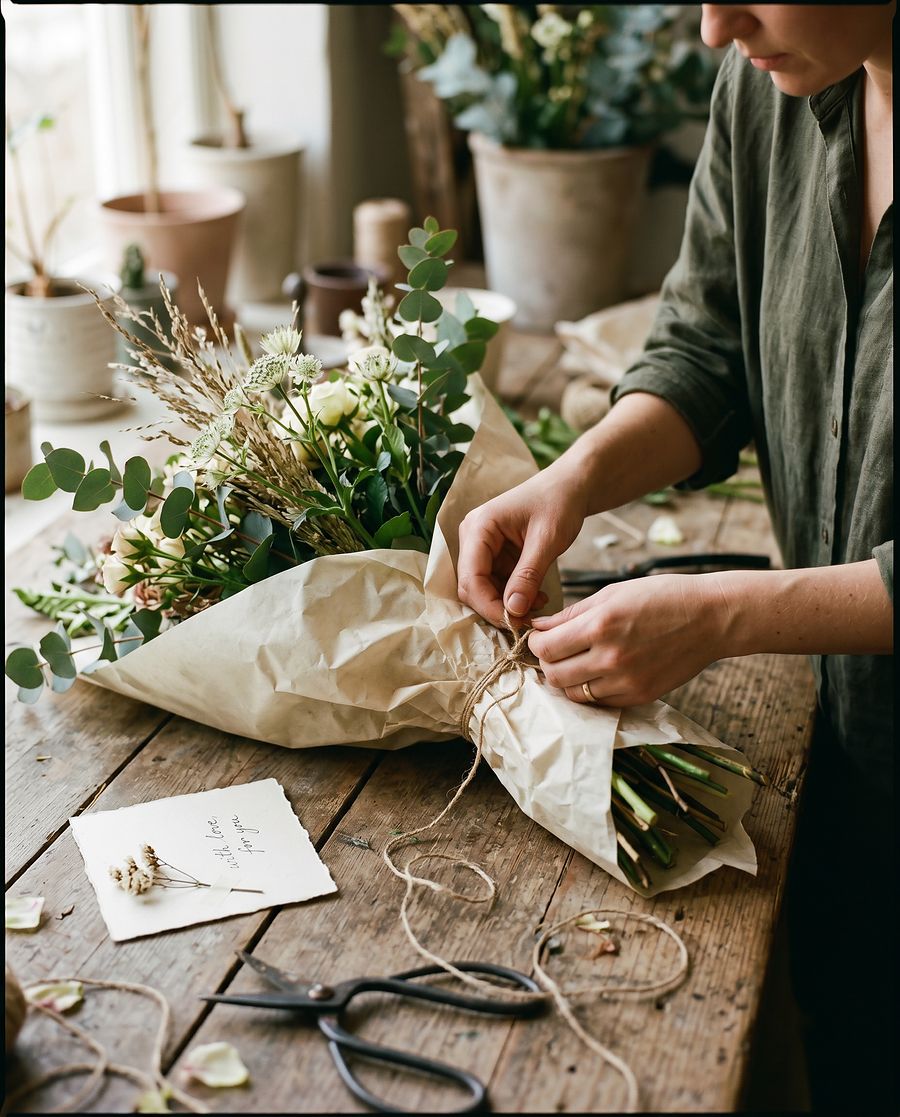 Skicka blommor Stockholm — vacker bukett från lokal florist levererad i Stockholm